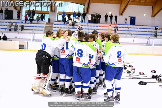 2018-11-10 Hockey Torneo 4 Nazioni U16 - Italia-Slovenia 9311